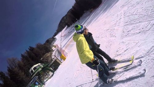 Les Gets skiing 2016