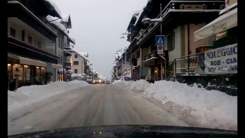 Sappada arrivo dopo la nevicata del 3-3-2016 Parte 2