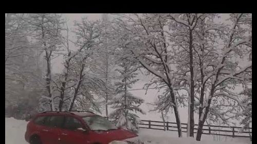 Correndo sulla neve di Campitello Matese