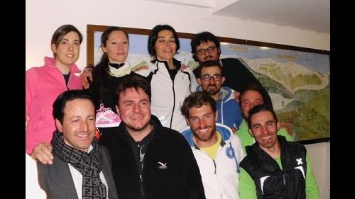 lberico Di Cecco testimonial al 'Roccaraso winter vertical snow running'