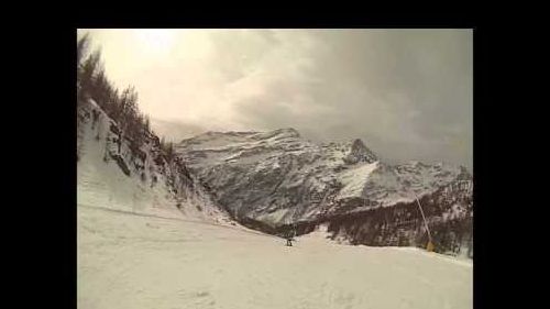 Alagna Freeride Paradise Monterosa sky