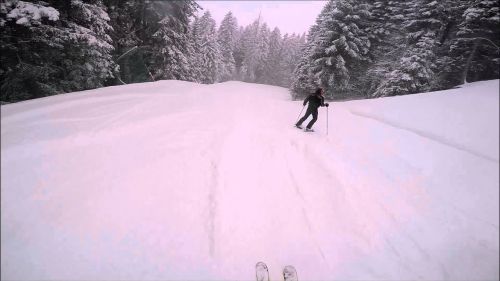 Piazzatorre 5 marzo 2016 pista del Bosco in neve fresca