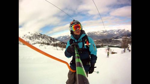 Aprica (So), una montagna di neve in Valtellina