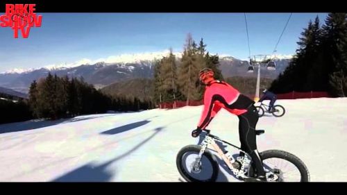 Fat Bike all'Aprica con Bramati e Gioia.