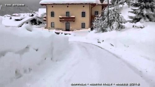 Super nevicata a Sappada - super snowfall north italy - marzo 2016