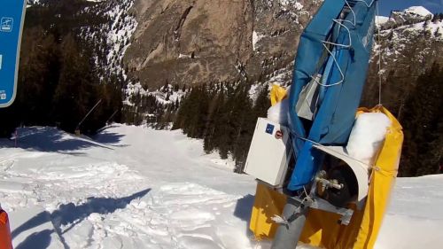 Valgardena: la pista Vallelunga