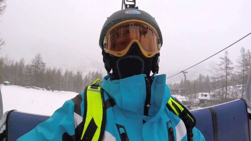 Skiing Bardonecchia 2016 - Red Run 2 - GoPro Hero4 Session