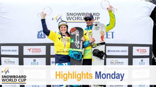 Heart stopper triumph for moioli | fis snowboard
