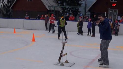 Biathlon on ice