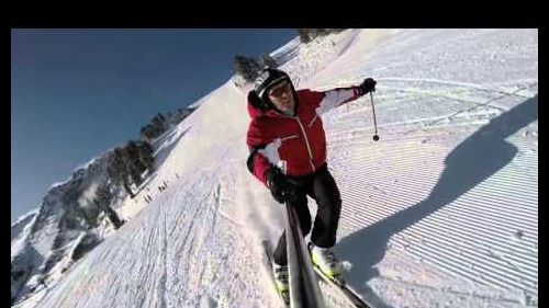 Paragliding at the Stubai Valley March 2016