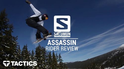 Salomon assassin 2017 snowboard rider review - tactics.com