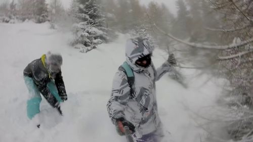 A snowboard day in Folgaria!