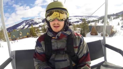 Beaver mountain  snowboard gopro
