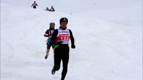 Run avalanche 2016 Bardonecchia