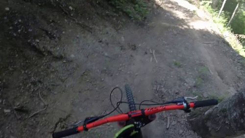 GOPRO les gets piste rouge vtt