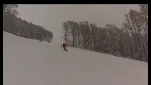 Lodowiec Stubai Kwiecie? 2016 Sony HDR-AS100 skiing