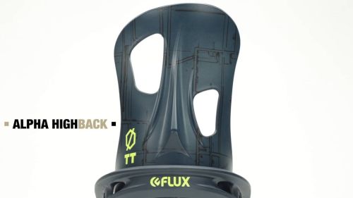 Flux snowboard bindings alpa highback