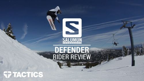 Salomon defender 2017 snowboard binding rider review - tactics.com