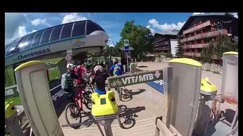 Vtt DH - les Gets