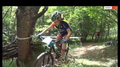 campionato italiano mtb xc courmayeur 2016 - prove libere - discesa - caduta -