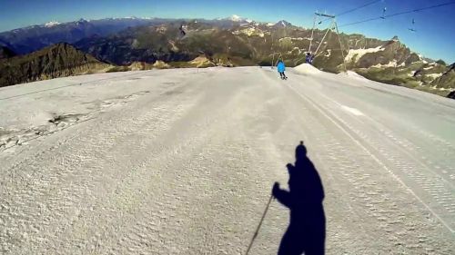 Cervinia - Plateau Rosa' - Gobba di Rollin (in discesa)