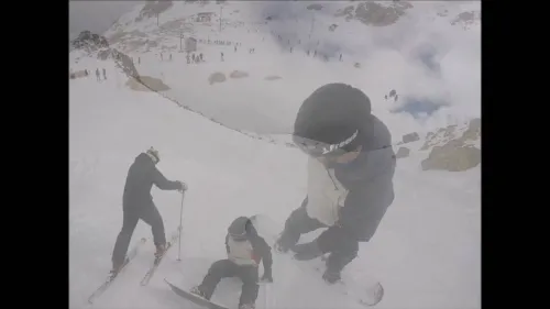 Primer dia de Snowboard