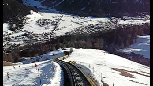 Davos Parsenn mountain train