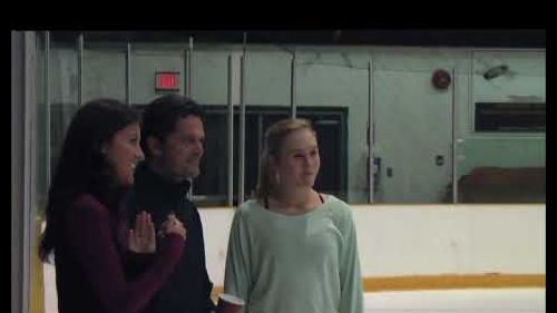 Awesome ice skating warm-up routine