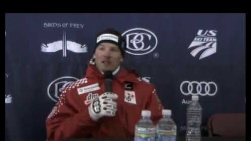 Ski racing: beaver creek world cup super combined podium