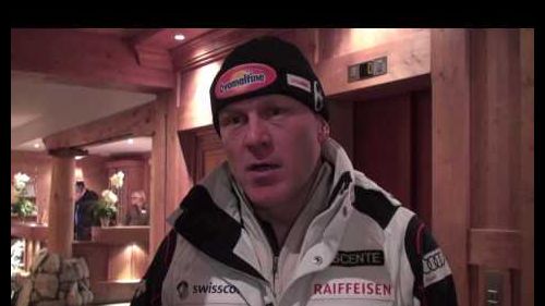 Didier cuche interview before val d'isere world cup