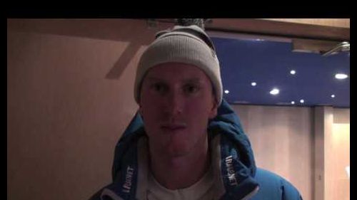 Werner heel 3rd in val d'isere world cup super-g