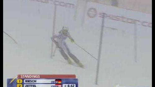 Sandrine aubert sl 2nd run are 2009