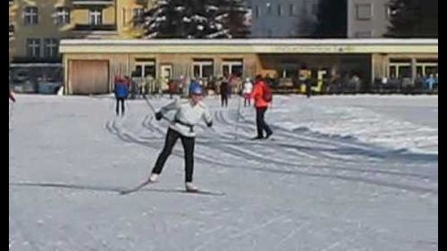 2010_01_10 Skating skiing lesson Marianne Marcel.wmv