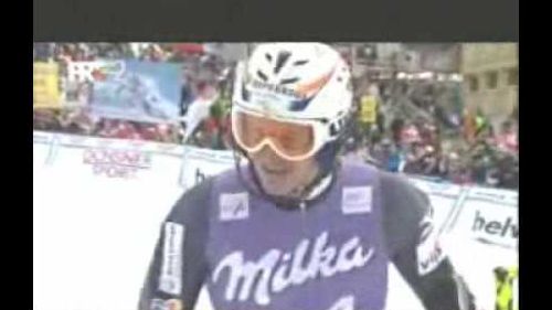 Ivica kostelic - wengen winner skiing