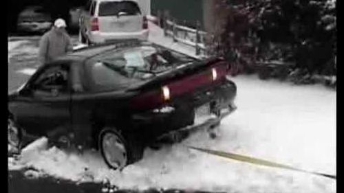 It only hurts when i laugh - snow tow blows