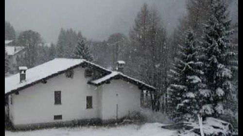 Neve em Gressoney Saint Jean