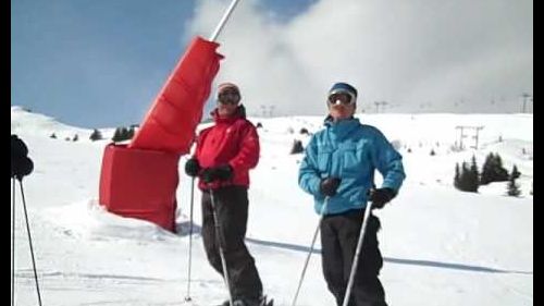 Courchevel ski conditions 9th march 2010