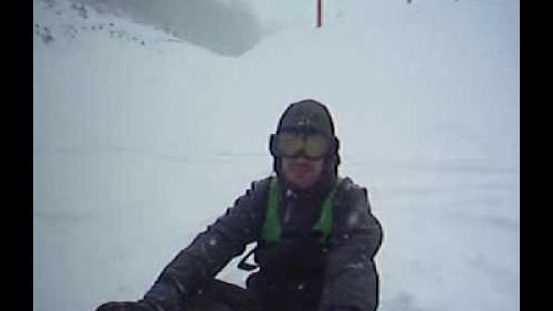 Snowboarding in Monte Pratello/Roccaraso.ASF