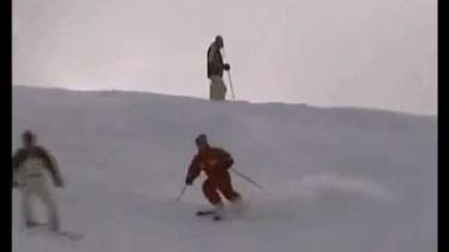 MAESTRO DI SCI MARIO CAMPANA IN VOLO- SAN CASSIANO 2006.mp4