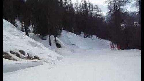 Skiing in Livigno, Italy