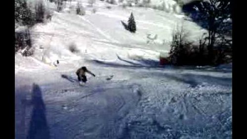 Il Dalpa impara a sciare ai piani di bobbio