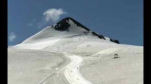 Piste intermedia Ghiacciaio Livrio-Passo Stelvio estate 2008