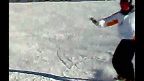 Giodelca sullo snowboard Piani di bobbio