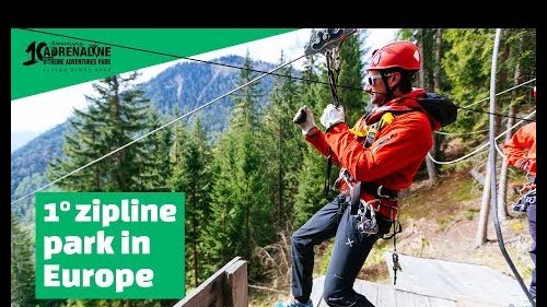 Zip Line San Vigilio Dolomiti 1st in Europe