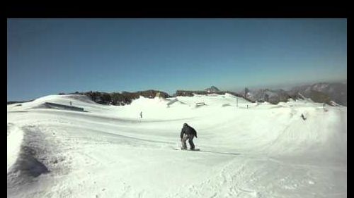 Salto in snowboard