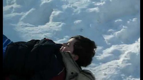 Ruben sulla neve