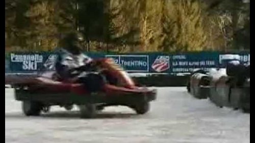 Ice Racing Kart - Girovagando in Trentino.flv