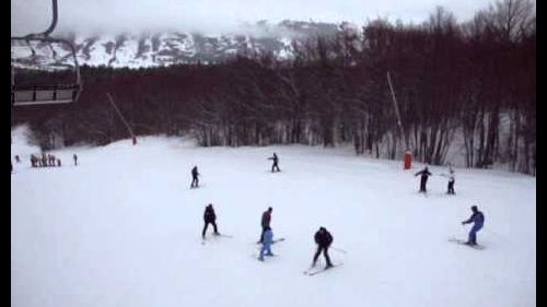 la Docevita di Ovindoli vista dalla seggiovia