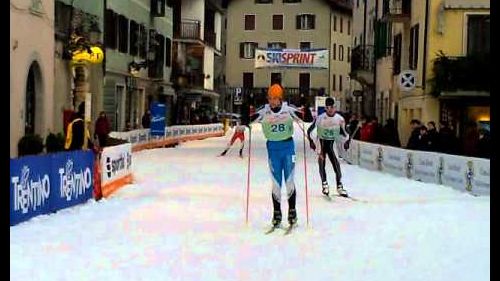 Davide a Primiero Skisprint 2010