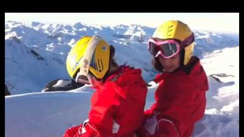 On top of val thorens